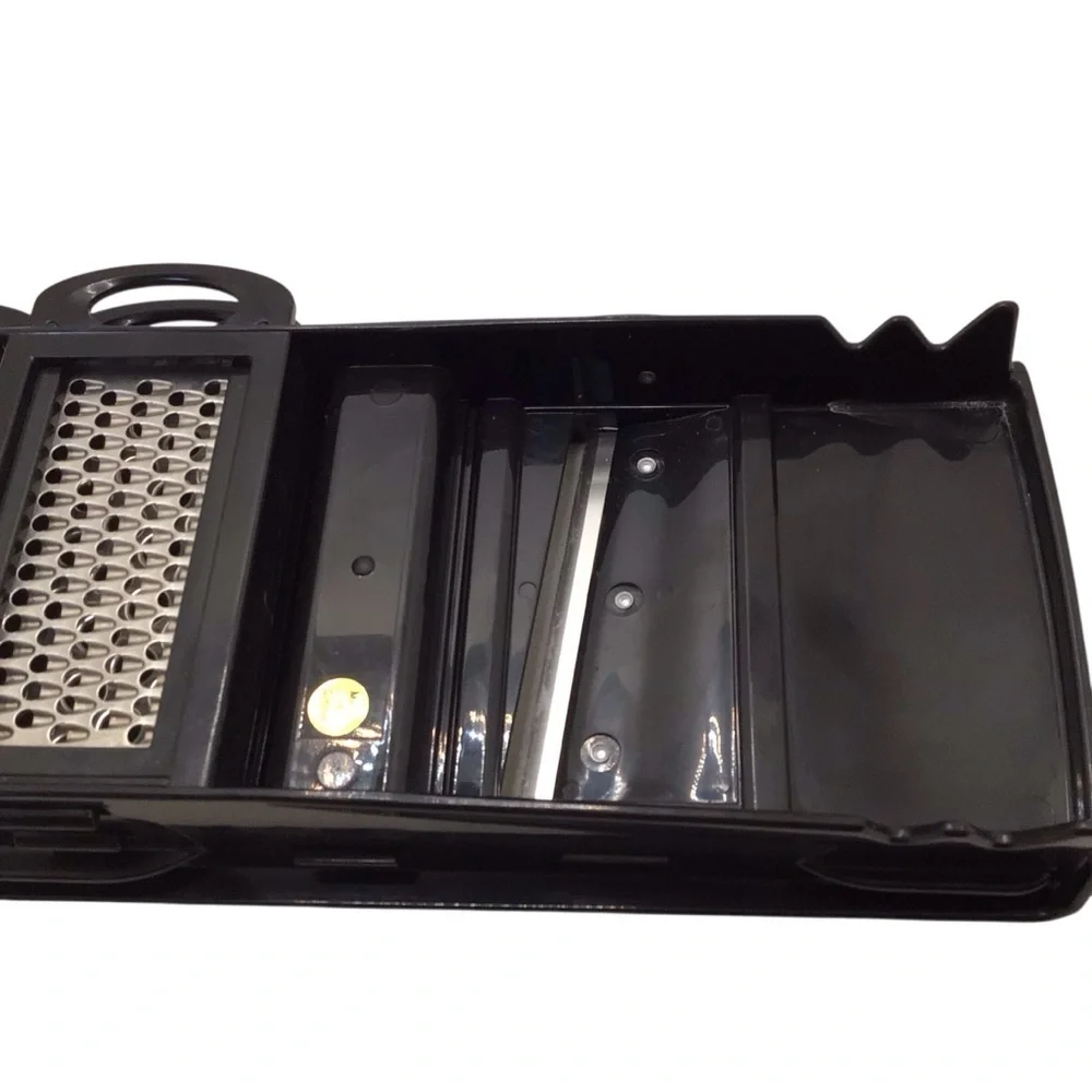 Simposh Mandolin Compact Multi Box 5 Blade Grater Slicer Shredder-Incomplete Set